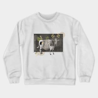 Halloween cow Crewneck Sweatshirt